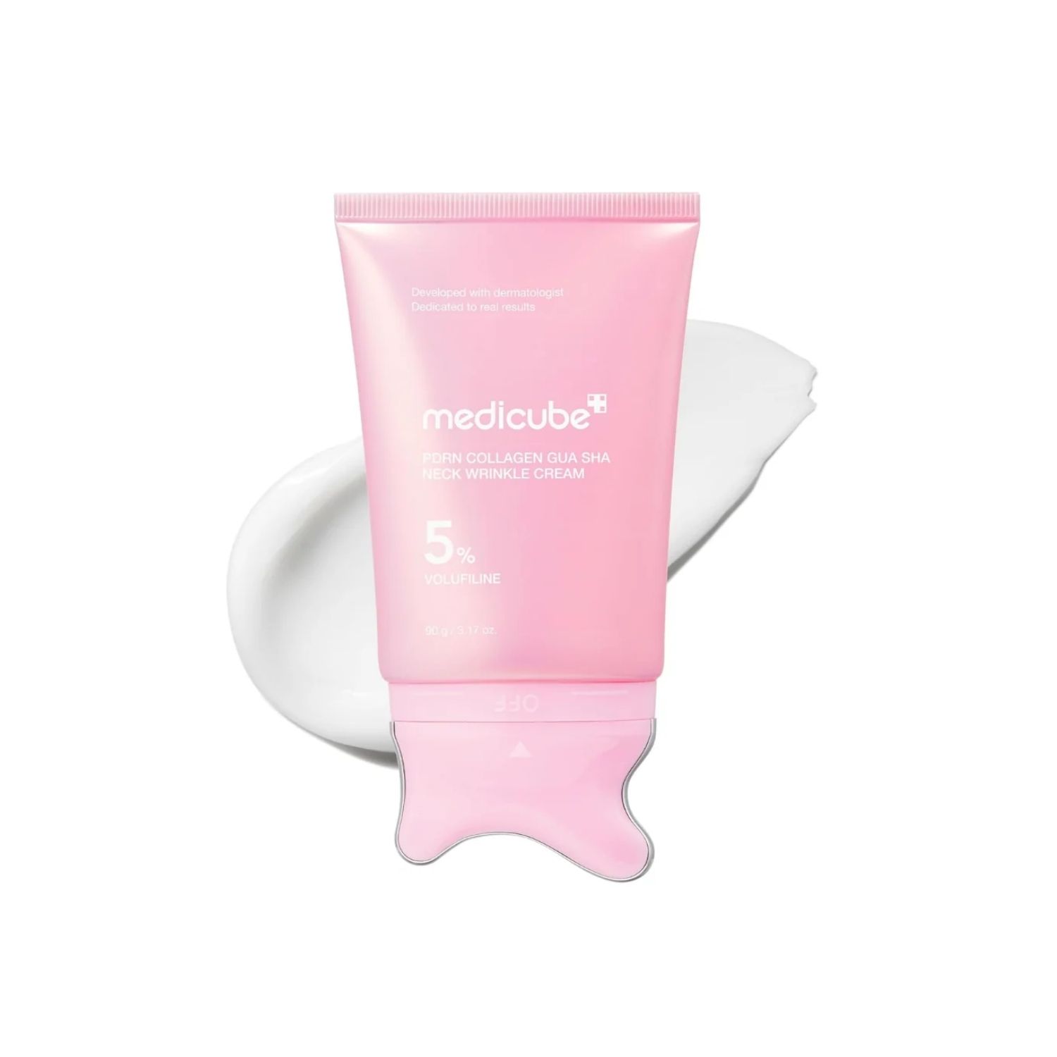 Creme para o Pescoço Medicube PDRN Collagen Gua Sha Neck Wrinkle Cream 90 g