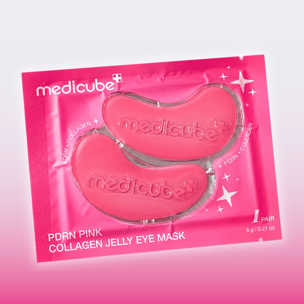 Máscara de Hidrogel para os Olhos Medicube PDRN e Colágeno 6 g