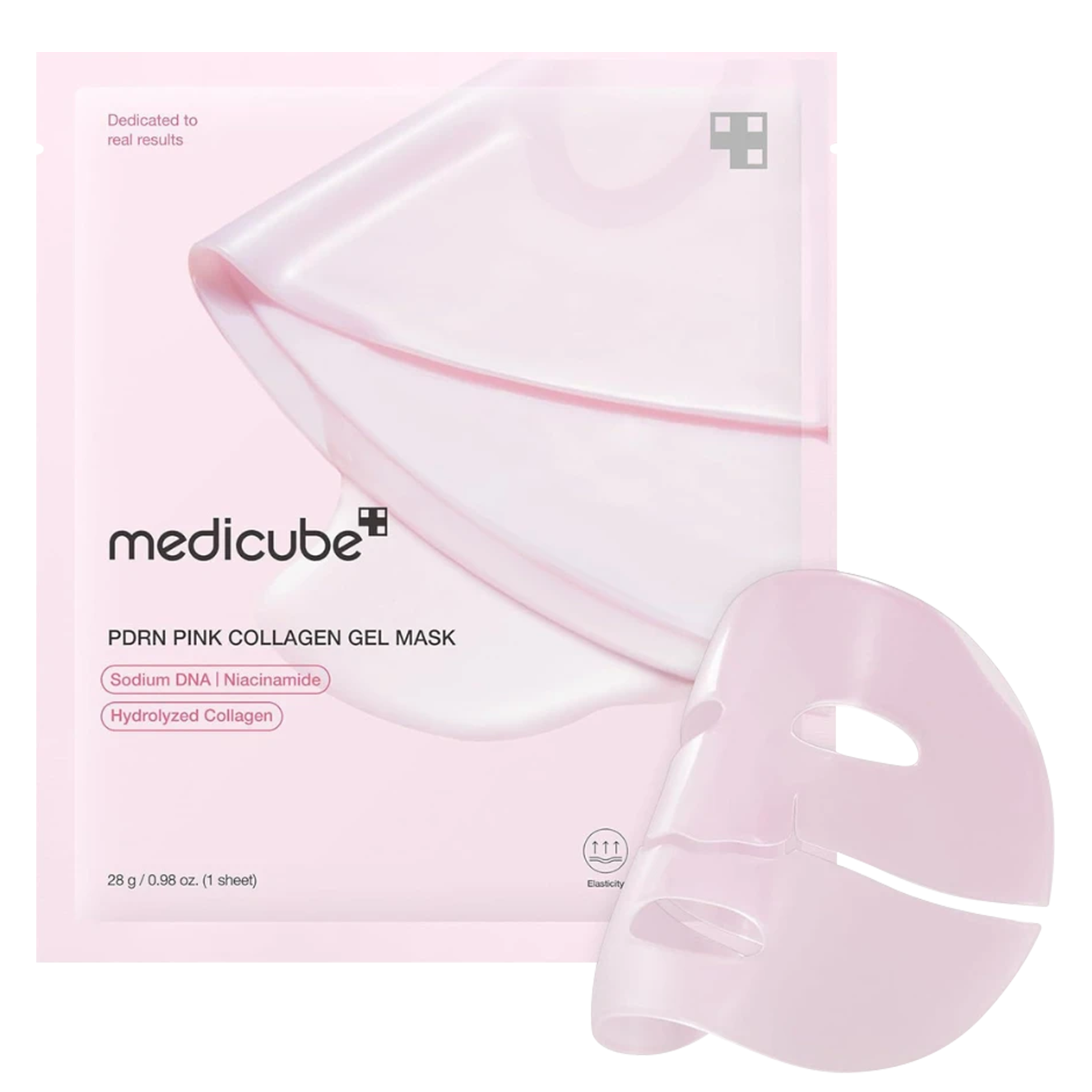 Máscara Facial em Gel Medicube PDRN Pink Collagen 28 g
